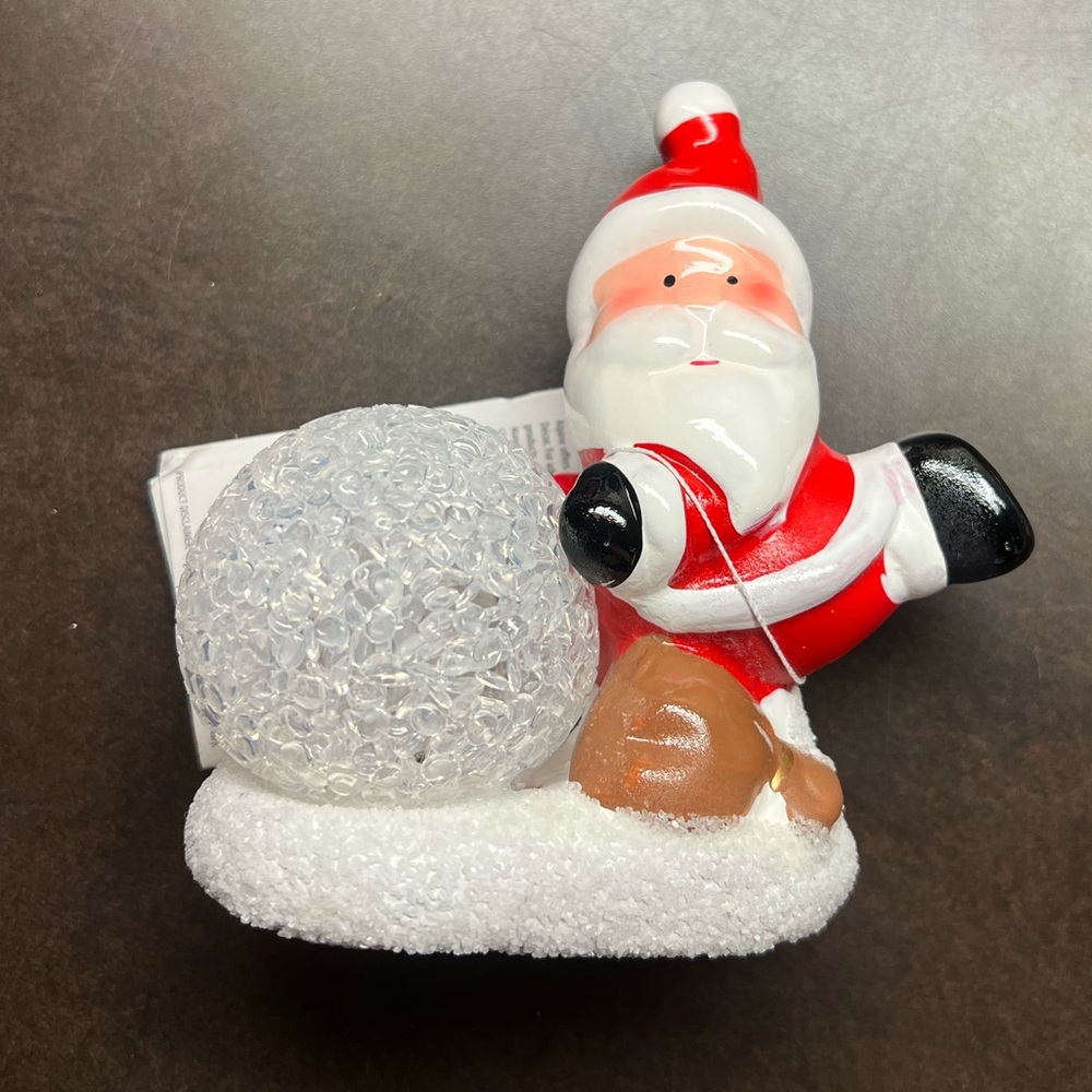 Light Up Santa Christmas Decor- Features Color Changing LED Lights- Alpine - Picture 3 of 4